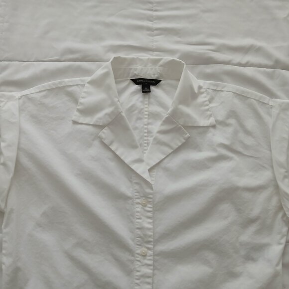 Banana Republic Factory Tie-Front Cropped Top - Picture 4 of 5